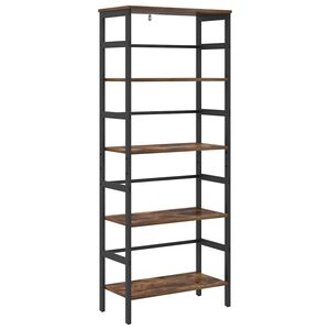 vidaXL &Eacute;tag&egrave;re 4 niveaux 60 x 29,5 x 149 cm Bois d'ing&eacute;nierie