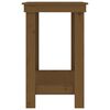 vidaXL Banc de travail Marron miel 110x50x80 cm Bois de pin massif