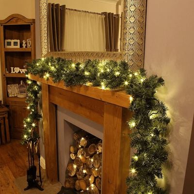 Ambiance Guirlande lumineuse de Noël avec 30 LED 270 cm