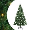 vidaXL Sapin de No&euml;l artificiel Vert 180 cm PVC, Acier et Plastique