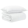 vidaXL Ensemble de couette et oreillers de lit 2 pc 135 x 200 cm &Eacute;t&eacute;