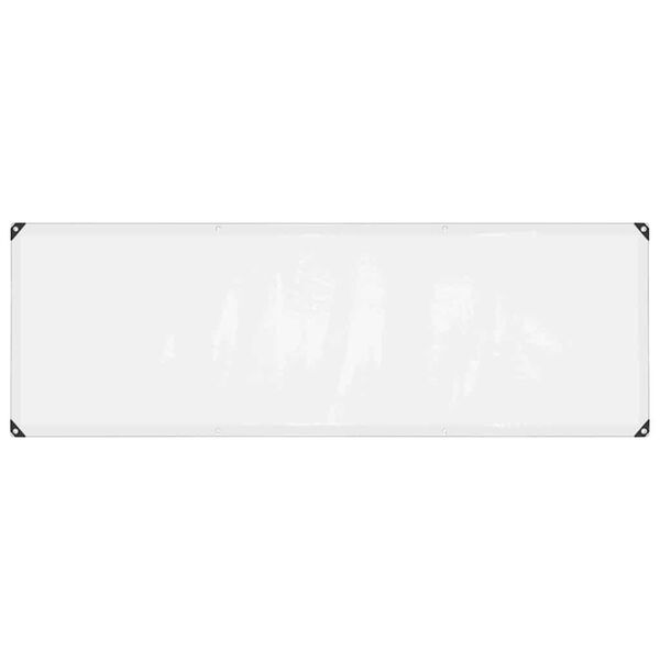 vidaXL Bâche transparente avec œillets 1x3 m polyéthylène