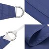 vidaXL Voile de parasol Tissu Oxford rectangulaire 4x6 m Bleu