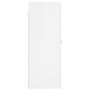 vidaXL Armoire murale blanc brillant 69,5x34x90 cm bois d'ing&eacute;nierie