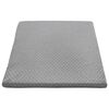vidaXL Coussin pour les jambes Uni Gris