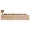 vidaXL Cadre de lit sans matelas 150x200 cm bois de pin massif