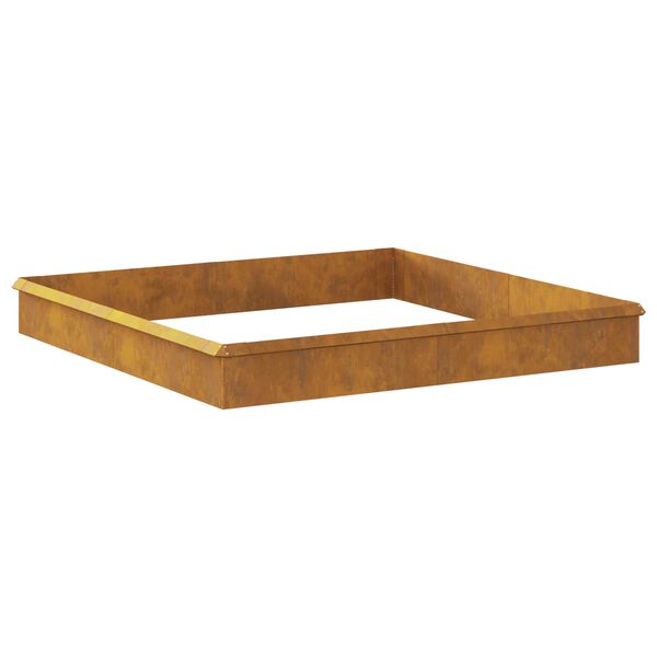 vidaXL Cl&ocirc;tures anti-limaces 12 pcs Rouill&eacute;