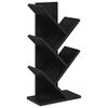 vidaXL &Eacute;tag&egrave;re &agrave; livres en forme d'arbre 4 niveaux 30 x 18 x 60 cm