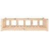 vidaXL Lit pour chien 105,5 x 75,5 x 28 cm Bois de pin massif
