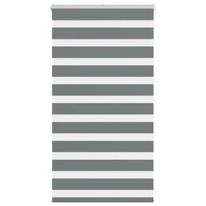 vidaXL Store z&egrave;bre gris fonc&eacute; largeur du tissu 75,9 cm polyester