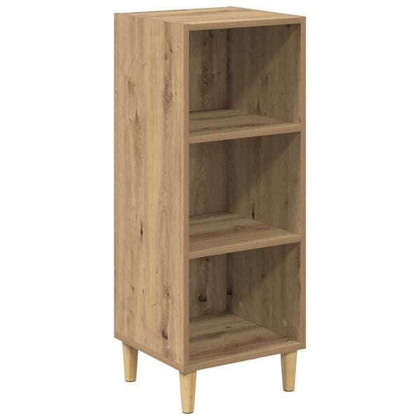 vidaXL Buffet Ch&ecirc;ne artisanal 34,5 x 32,5 x 90 cm Bois d'ing&eacute;nierie