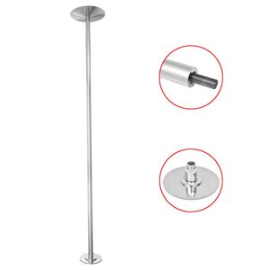 Barre Pole Dance Taille est extensible et r&eacute;glable de 2,24 m &agrave; 2,75 m pour diff&eacute;rentes hauteurs de plafond