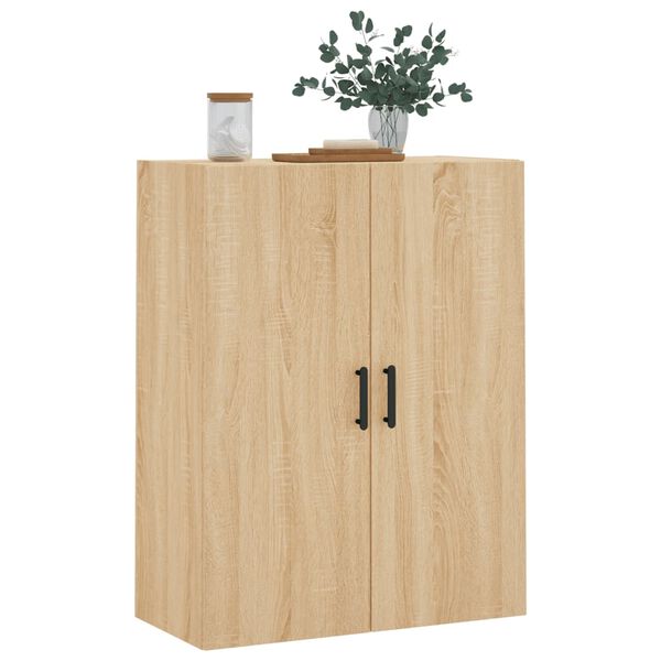 vidaXL Armoire murale ch&ecirc;ne sonoma 69,5x34x90 cm
