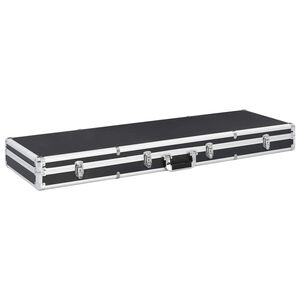 vidaXL Mallette pour arme &agrave; feu Noir 118 x 38 x 12 cm Aluminium
