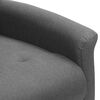 vidaXL Fauteuil inclinable Gris clair Tissu