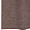vidaXL Rideaux en voile avec œillets 2 pcs marron 140x260 cm