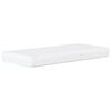 vidaXL Cadre de lit d'angle avec matelas Autre 2 pcs Vert tissu