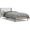 vidaXL Cadre de lit sans matelas chêne sonoma 75x190 cm