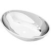 vidaXL Lavabo 40 x 33 x 13,5 cm C&eacute;ramique Argent&eacute;