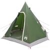 vidaXL 3 personne Vert Polyester 185T avec rev&ecirc;tement PU
