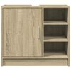 vidaXL Armoire d'évier chêne sonoma 63x29x55 cm bois d'ingénierie
