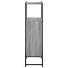 vidaXL Armoire de salle de bain sonoma gris 33x33x120,5 cm
