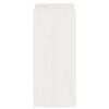 vidaXL &Eacute;tag&egrave;re &agrave; vin 2 pcs Blanc 56 x 25 x 56 cm Pin massif
