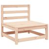 vidaXL Salon de jardin 2 pcs bois de pin massif