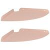 vidaXL &Eacute;tag&egrave;re Flottante d'Angle Support d'angle 2 pc Rose