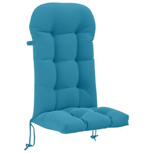 vidaXL Coussin de transat ensoleill&eacute; PUTTEN 100 % polyester Bleu clair