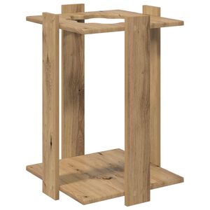 vidaXL Support de queue de billard Bois d'ing&eacute;nierie 42 x 43 x 60 cm