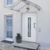 vidaXL Porte d'entr&eacute;e Blanc 98x208 cm PVC