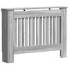 vidaXL Cache-Radiateur Gris Sonoma 112 x 19 x 81,5 cm