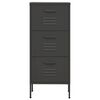 vidaXL Armoire de rangement Anthracite 42,5x35x101,5 cm Acier