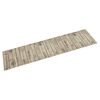 vidaXL Tapis de cuisine lavable impression de cl&ocirc;ture 60x300cm velours