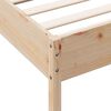 vidaXL Cadre de lit sans matelas 90x190 cm bois de pin massif