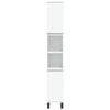 vidaXL Ensemble de meubles salle de bain 3 pcs blanc bois d'ing&eacute;nierie