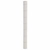 vidaXL Membrane anti-mauvaises herbes blanc 1,5x200 m PP