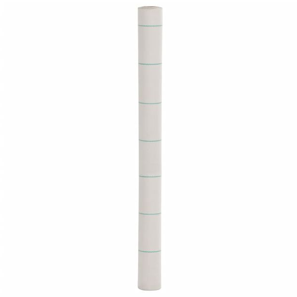 vidaXL Membrane anti-mauvaises herbes blanc 1,5x200 m PP