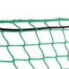 vidaXL Filet pour remorque avec corde &eacute;lastique vert 6x3,5 m PP