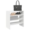 vidaXL &Eacute;tag&egrave;res &agrave; chaussures 2 pcs empilable blanc 60x30x30,5 cm