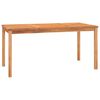 vidaXL Ensemble &agrave; manger de jardin 5pcs Bois de teck massif