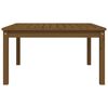 vidaXL Table de jardin marron miel 82,5x82,5x45 cm bois massif de pin
