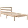vidaXL Cadre de lit sans matelas 100x200 cm bois massif de pin