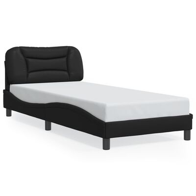 vidaXL Cadre de lit sans matelas noir 80x200 cm similicuir