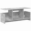 vidaXL Meuble TV 102 x 35 x 45 cm Gris b&eacute;ton Bois d'ing&eacute;nierie