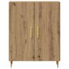 vidaXL Buffet ch&ecirc;ne artisanal 69,5x34x90 cm bois d'ing&eacute;nierie