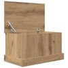 vidaXL Boîtes de rangement chêne artisanal 30x50x28 cm bois ingénierie