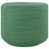 vidaXL Corde en coton 8 mm 500 m Vert 100% Coton
