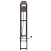 vidaXL T&ecirc;te de lit de rangement Ch&ecirc;ne marron 120 cm Bois d'ing&eacute;nierie